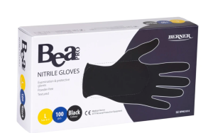Bea Pro Nitriilikäsine, musta, M , 100 kpl